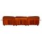 Mid-Century Brown Velvet Pianura Living Room Set by Mario Bellini for Cassina, 1970s, Set of 5 12