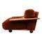Mid-Century Brown Velvet Pianura Living Room Set by Mario Bellini for Cassina, 1970s, Set of 5 17