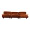 Mid-Century Brown Velvet Pianura Living Room Set by Mario Bellini for Cassina, 1970s, Set of 5 9