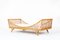 Vintage Daybed in Rattan, 1950 2