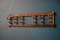 Scandinavian Teak and Brass Towel Rack 6