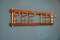 Scandinavian Teak and Brass Towel Rack 5