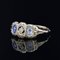 French Enameled 18 Karat Yellow Gold Faith Ring 7