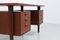 Scrivania moderna in teak di Kai Kristiansen per Feldballes Møbelfabrik, Danimarca, anni '60, Immagine 7