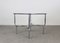 Set da pranzo Locus Solus in acciaio e pelle di Gae Aulenti per Poltronova, anni '70, set di 5, Immagine 15