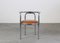 Set da pranzo Locus Solus in acciaio e pelle di Gae Aulenti per Poltronova, anni '70, set di 5, Immagine 6