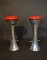 Cone Barhocker aus Edelstahl, 2er Set 2