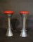 Cone Barhocker aus Edelstahl, 2er Set 1