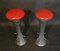 Cone Bar Stools in Stainless Steel, Set of 2 6