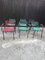 Mid-Century Italian Bar Chairs, 1960s, Set of 6 4