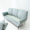Three-Seater Velvet Sofa, 1950s, Image 8