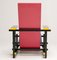 Red and Blue Chair by Gerrit Thomas Rietveld for Cassina, 1978, Image 7