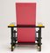 Sedia rossa e blu di Gerrit Thomas Rietveld per Cassina, 1978, Immagine 7