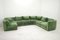 Vintage Green Modular Sofa from Rolf Benz, Image 4