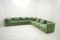 Divano modulare vintage verde di Rolf Benz, Immagine 6