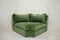 Modulares Vintage Sofa in Grün von Rolf Benz 20