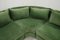Divano modulare vintage verde di Rolf Benz, Immagine 11