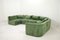 Vintage Green Modular Sofa from Rolf Benz, Image 5