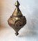 Lámpara colgante Shehrazad marroquí Mid-Century de latón, Imagen 2