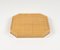 Mid-Century Serviertablett aus Acrylglas Wicker & Chrom von Christian Dior, Italien, 1970er 15