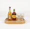 Mid-Century Serviertablett aus Acrylglas Wicker & Chrom von Christian Dior, Italien, 1970er 6