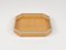 Mid-Century Serviertablett aus Acrylglas Wicker & Chrom von Christian Dior, Italien, 1970er 2