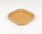Mid-Century Serviertablett aus Acrylglas Wicker & Chrom von Christian Dior, Italien, 1970er 9