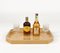 Plateau de Service Mid-Century en Osier Acrylique et Chrome par Christian Dior, Italie, 1970s 5