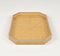 Plateau de Service Mid-Century en Osier Acrylique et Chrome par Christian Dior, Italie, 1970s 9