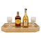Plateau de Service Mid-Century en Osier Acrylique et Chrome par Christian Dior, Italie, 1970s 14