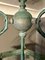 French Bronze Verdigris Lantern, 1890s 14