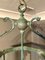 French Bronze Verdigris Lantern, 1890s 8