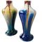 Art Deco Drip Glaze Ceramic Vases from Thulin, 1890s, Set of 2, Image 2