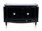 Art Deco Black Sideboard, 1940s 1