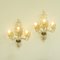 Wall Sconces in Murano Glass by Archimede Seguso for Seguso, 1940, Set of 2 2