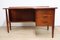 Skandinavischer Boomerang Teak Schreibtisch, 1960 1