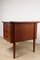 Skandinavischer Boomerang Teak Schreibtisch, 1960 7