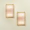 Murano Glass Wall Lights by Flavio Poli for Seguso, 1954, Set of 2 2