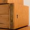 Mueble de pared de pie italiano con 5 bahías de A. Merlo, años 60, Imagen 14