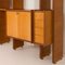 Mueble de pared de pie italiano con 5 bahías de A. Merlo, años 60, Imagen 16