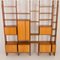 Mueble de pared de pie italiano con 5 bahías de A. Merlo, años 60, Imagen 8