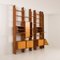 Mueble de pared de pie italiano con 5 bahías de A. Merlo, años 60, Imagen 4