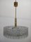 Chandelier with 32 Glass Tubes from Doria Leuchten, Germany, 1960s, Image 3