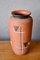 Vaso grande in terracotta con decorazione astratta di Joseph Duck per Klinker Keramik, anni '60, Immagine 4