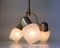 Mid-Century Opaline Glass & Brass Ceiling Light from Asea, 1950s, Image 2