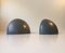 Vintage Quarto Grey Sconces by Claus Bonderup & Torsten Thorup for Lyskjær LB, 1980s, Set of 2, Image 4