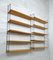 Wall Shelf System Made of Ash by Nisse Strinning for String Sweden, 1960s, Image 5