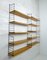 Wall Shelf System Made of Ash by Nisse Strinning for String Sweden, 1960s 4