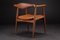 Vintage Danish CH 34 Armchair by Hans J. Wegner for Carl Hansen & Søn, Image 2