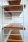 Teak Wall Shelving System by Nisse Strinning for String, 1960s 8